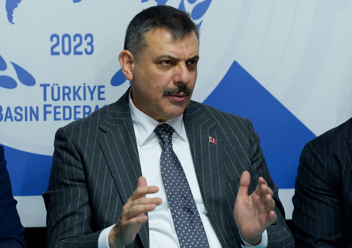 İçişleri Bakanı Çiftçi, basın mensuplarıyla bir araya geldi: