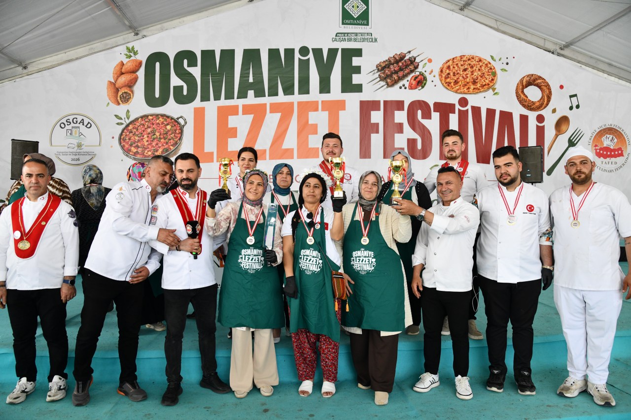 Osmaniye 3. Lezzet Festivali'nde yöresel yemekler yarıştı