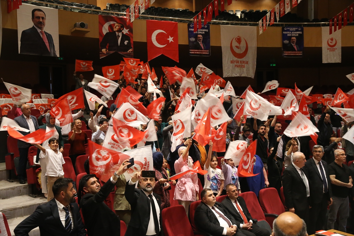 BBP Genel Başkan Yardımcısı İspir, Kahramanmaraş'ta partisinin il kongresinde konuştu: